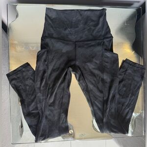 Black Camo Lululemon Leggings